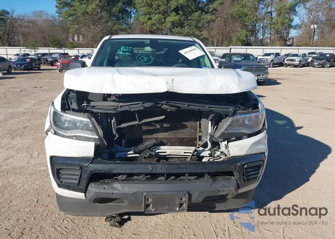 2022 Chevrolet Colorado 2Wd Short Box Wt z USA, uszkodzony, nr VIN 1GCGSBEN4N1193537